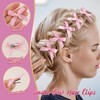 Aphlos 3 Large and 30 Small Satin Ribbon Bow Hair