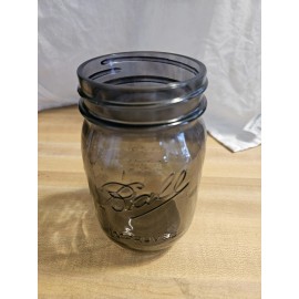 BALL Purple BALL Glass Canning Jar Improved Made In USA 16 Oz