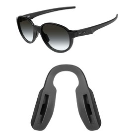 Mryok Replacement Nose Pieces Nose Pads for Oakley Latch Panel OO9404 Sunglass - Black Asian Fit