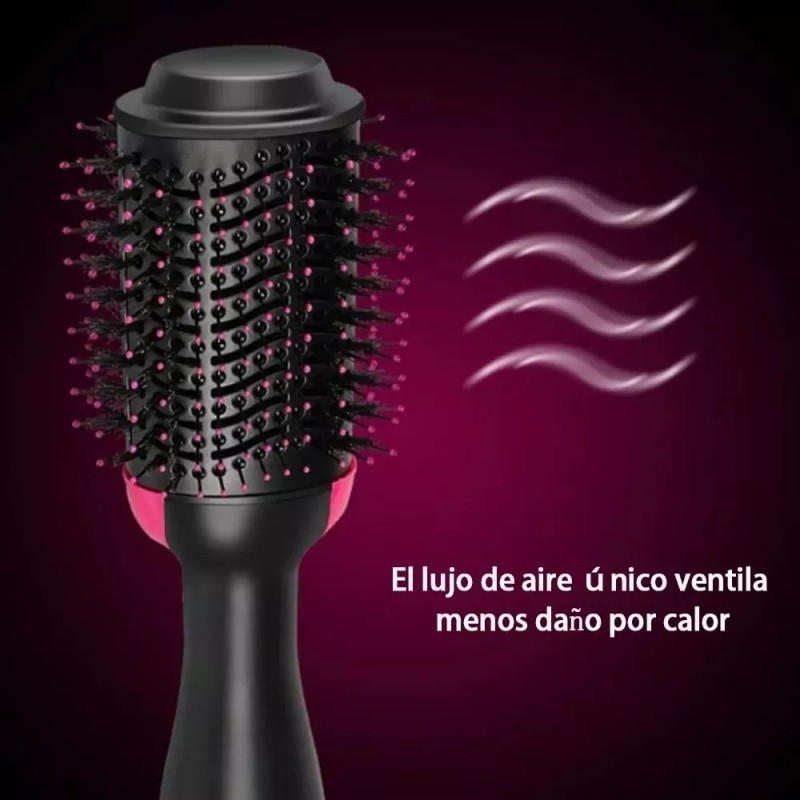 Taej 85 Cepillo De Cabello Aire Caliente Electrico Alaciador Rizador