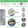 YUHX Refrigerator Water Line Kit Connection and 1/4 Compression Ice
