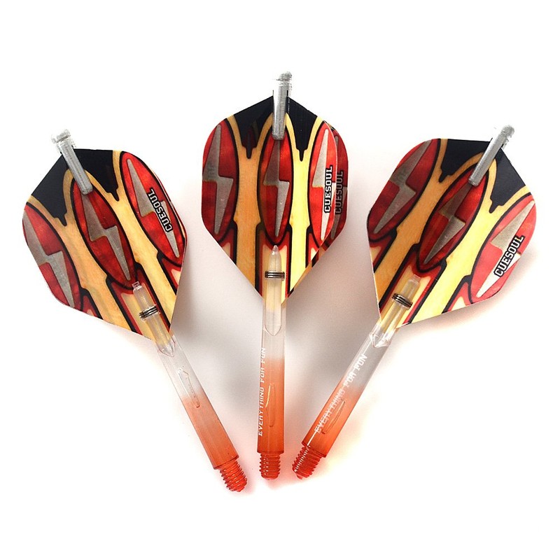 Cuesoul Tungsten Soft Tip Darts Set 20g 95% Tungsten with