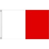 White and Red Irish County Flag - 3 x 2
