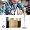 17Pcs Punch Set Mechanical Installation Round Punches Maintenance Tool Kit