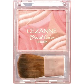 Cezanne Blended Color Cheek 01 Coral Symphony - 4.5g Gradient Blush