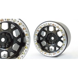 SSD RC 2.2" Boxer Beadlock Wheels (Black) (2)