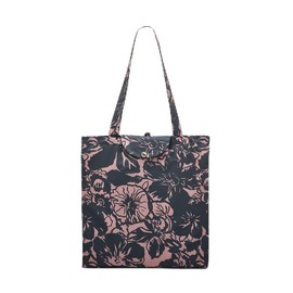 RADLEY London Womens Spring Floral Responsible Foldaway Shopping Bag Made Of Recycled Fabric in Artichoke Green & Pink