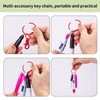 6 Piece Ballpoint Pen Set, Colourful Ballpoint Pens, Multipack Ballpoint