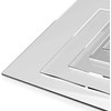 610mm x 457mm 2mm acrylic sheet for greenhouse glass replacement