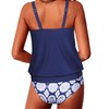 Yonique - Trajes de baño tipo tankini de dos piezas