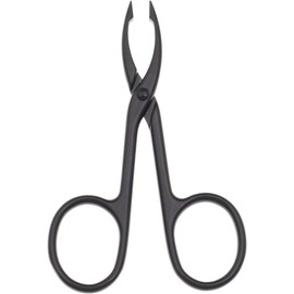 (2 unidades) Pinzas para cejas con forma de tijeras, pinzas de punta plana, para cabello y cejas, cuidado personal, multicolor (lacio)
