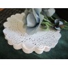 ROYAL PAPER 25 pcs 5" INCH ROYAL LACE BRIGHT WHITE