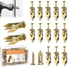 Sunxeke 200 Pcs Self Drilling Drywall Anchors with Screws,100 Sheetrock