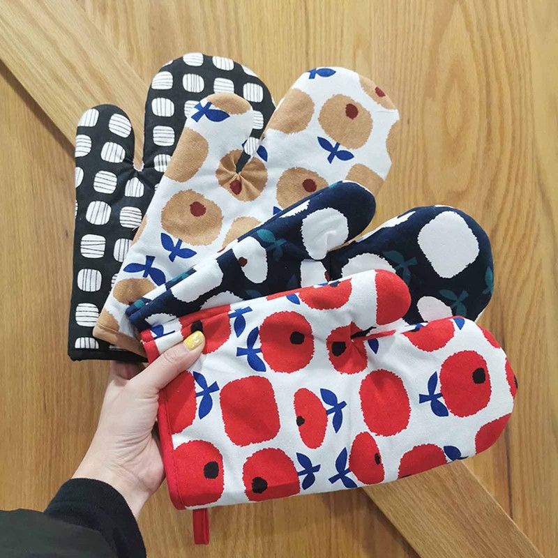 Potholder Mittens, Heat Resistant, Scandinavian Style, Pot Holder, Heat Resistant,