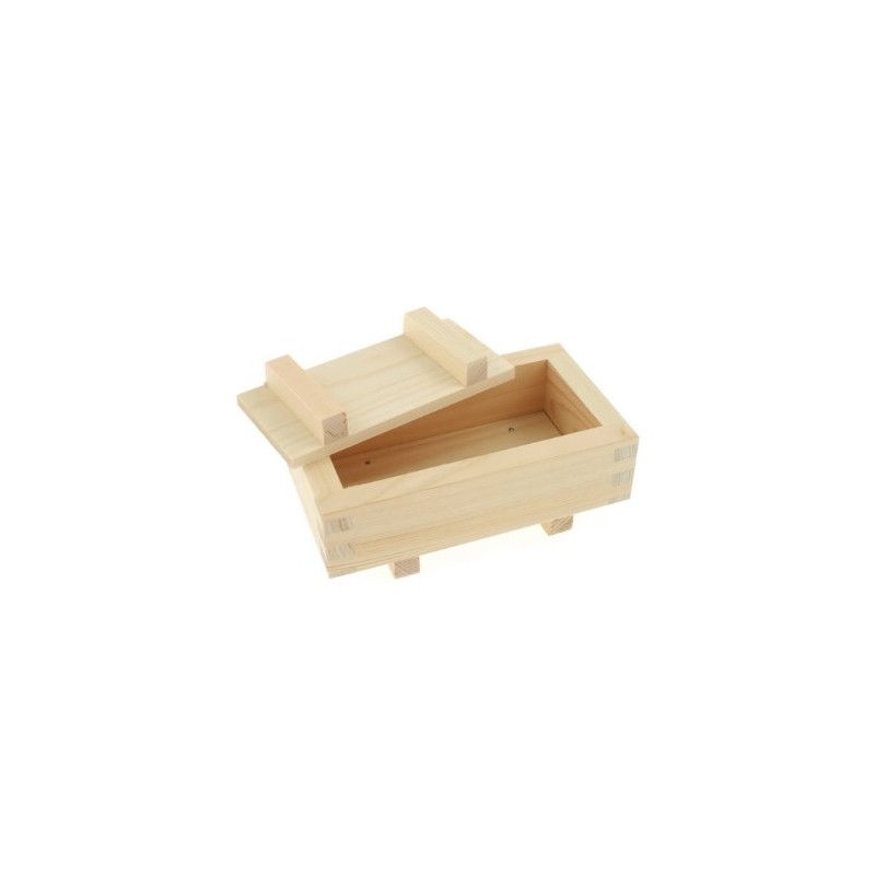 Kotobuki Oshizushi Wood Rectangular Sushi Mold
