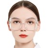 OCCI CHIARI Clear Reading Glasses 4.0 Womens Trendy Large Readers