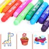 TBC The Best Crafts Paint Sticks,12 Classic Colors, Washable, Non-toxic,