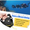 Dive Reel, Diving Reel with Thumb Stopper, Heavy Duty 46m/150ft
