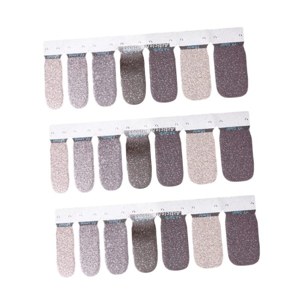 Outanaya 3sheets Glitter Nail Art Stickers Shiny Decals for Manicure