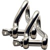 8mm Twisted Shackles Stainless Steel A4-Marine Grade (316) - for