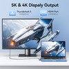 USB C Adapter for MacBook, 8 IN 2 USB C