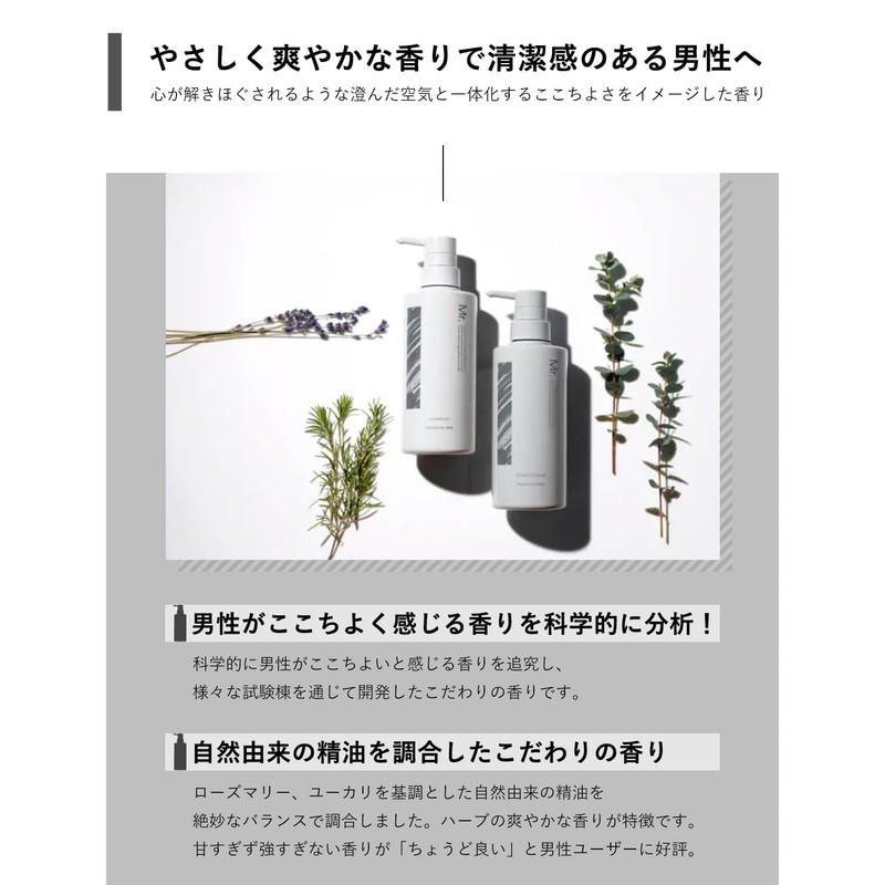 Orbis Mr. Shampoo, Men's, Bottled, 12.8 fl oz (380 ml)