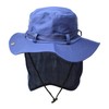 Summer Wide Brim Bucket Hat Boonie Cap Ear Neck Flap