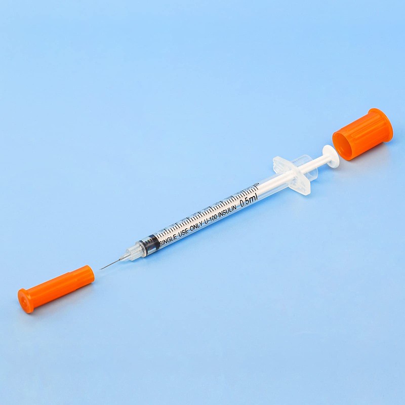 ZVF 100 Pack 0.5cc with 29Ga 1/2-Inch(13mm),Lab Dispensing Tools Plastic