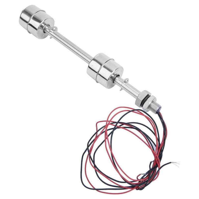 Float Switch, DC 0~110 V Stainless Steel Double Ball Float