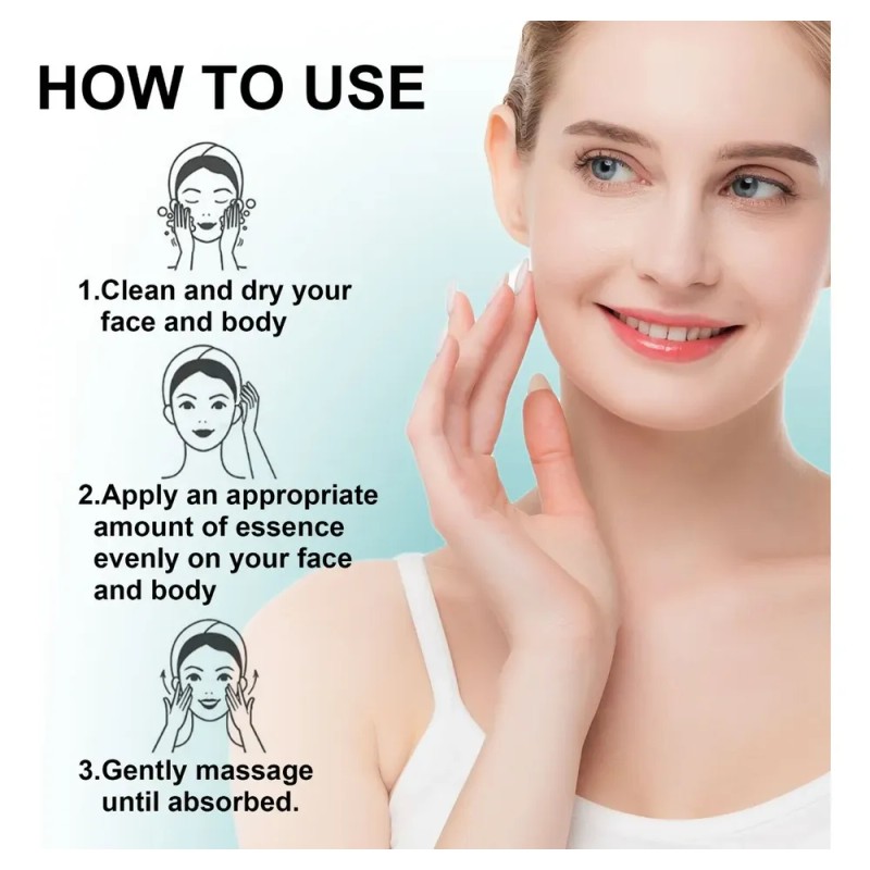 Sérum Facial Con Vitamina C, Péptidos Hidratantes Y Bhcp