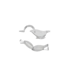 Acrylic Lemon Slice Squeezer, Cute Bird Design Lemon Squeezer, Fish Lemon Squeezer, Creative Lemon Juicer for Kitchen, Fun Citrus Squeezer for Home 2pcs