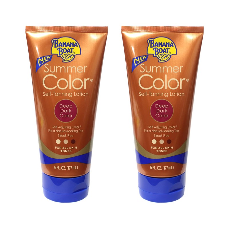 (Pack of 2) Banana Boat Summer Color, Self - Tanning