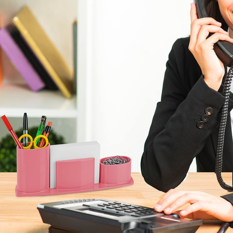 Acrimet Millennium Desktop Organizer Holder for Pen, Pencil, Clip, Paper