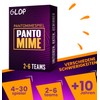 Glop Pantomime, Pantomime Spiel, Brettspiele für Kinder ab 8 Jahren