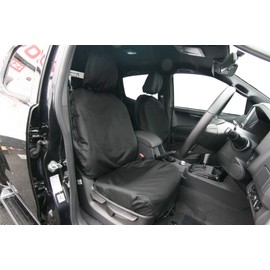TOWN & COUNTRY COVERS | Ford Ranger Tailored Seat Covers, Fits Ford Ranger (2012-22), Isuzu D-Max (2012-22), Waterproof Material, Custom Tailored Fit (Front Set)
