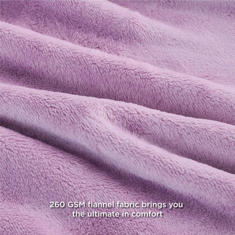 Bedsure Fleece Blanket Sofa Throw - Versatile Blanket Fluffy Soft