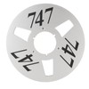 1/4 10.5 Inch Empty Tape Reel 3 Hole Aluminum Alloy