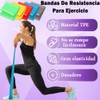 Meajax Bandas de Resistencia TPE, Ligas de Resistencia para Ejercicio