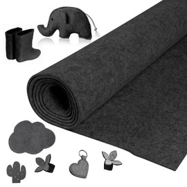 Yuragim Felt Roll Felt Fabric, Felt Sold by the Metre 30 cm x 250 cm x 3 mm Felt Fabric Craft Felt Decorative Felt Bag Felt Mat for DIY Storage Bag Felt Underlay Patchwork Sewing Easter Craft Fabric