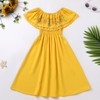 Mexican Dress for Girls Mexican Traditional Folk Dress Kids Off-Shoulder