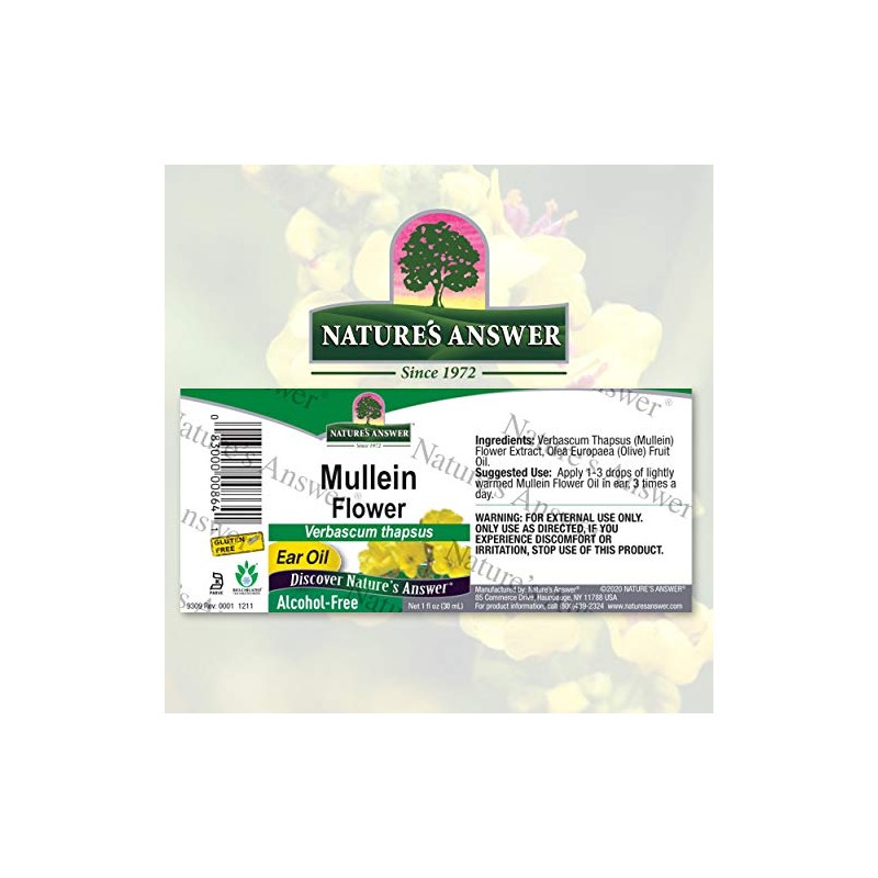 Nature's Answer Alcohol-Free Mullein Flower