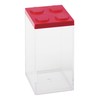 omada Design Confetti or candy container, Brick type, in transparent