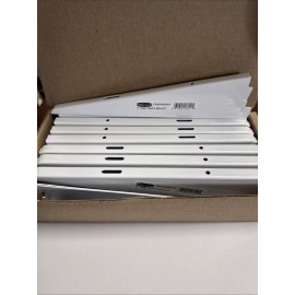 Rubbermaid LOT OF 16 Rubbermaid  9"  Twin Track Shelving Bracket WHITE New