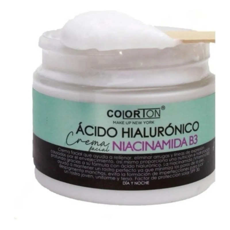 Crema Acido Hialuronico Niacinamida Colorton Manchas
