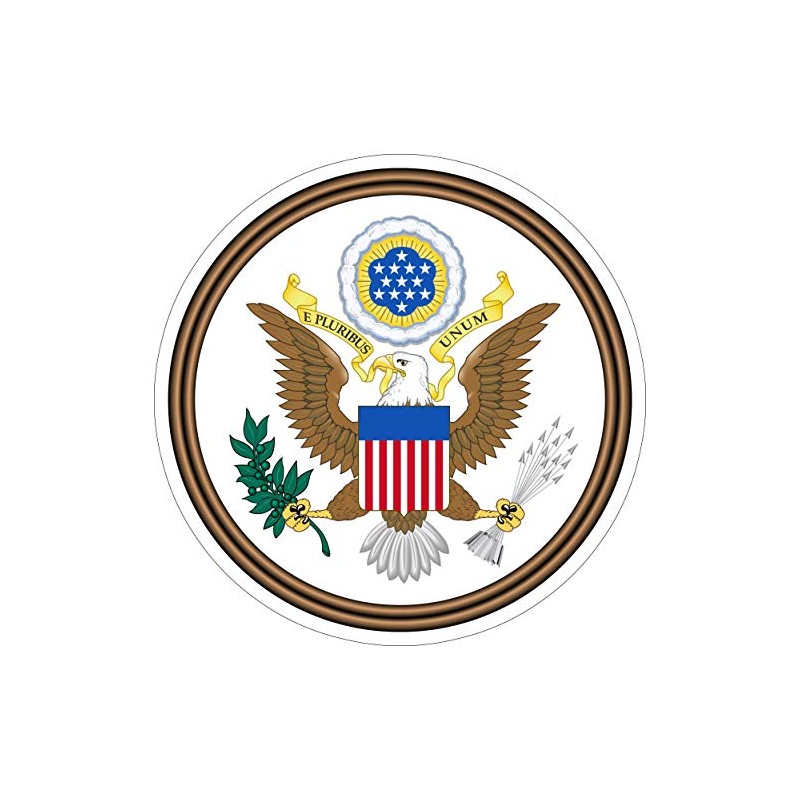 American Great Seal Sticker E Pluribus Unum United States Bumper