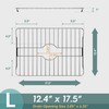 SunnyPoint 304 Stainless Steel Sink Protector Rack – Rust-Resistant Grid