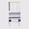 BRTAGG Tallit with Clips and Bag, Prayer Shawl with David