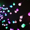 39.4ft LED Colorful Globe Lights with 100 LED Bulbs IP65