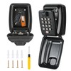 Key Safe with Number Code, Key Safe Outdoor Waterproof Key