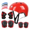7pzas Kit De Proteccion Rodilla Codo Mano Patinaje Para Niño